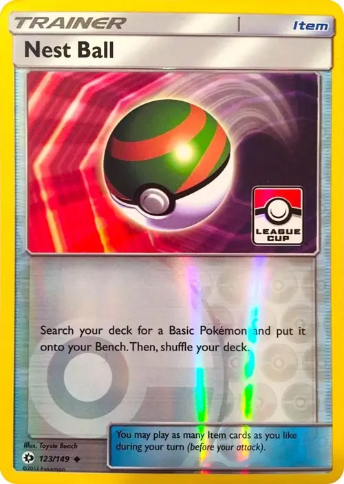 Nest Ball - 123/149 (League Cup) card art