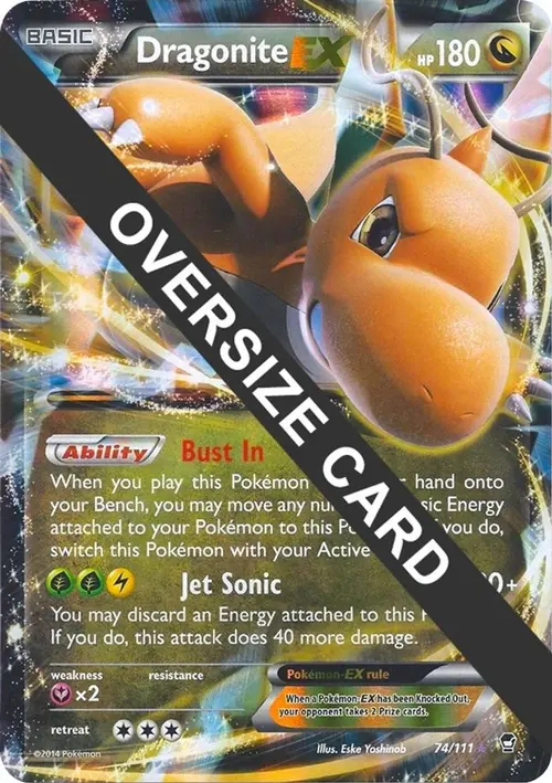 Dragonite EX - 74/111 card art
