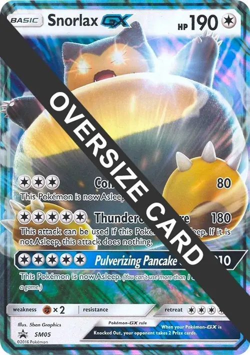 Snorlax GX - SM05 card art