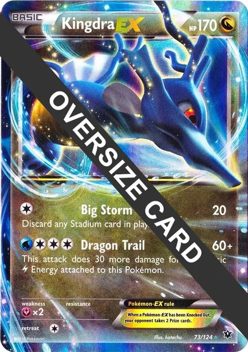 Kingdra EX - 73/124 card art