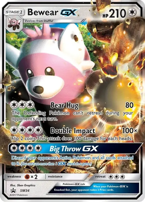 Bewear GX - SM34 card art