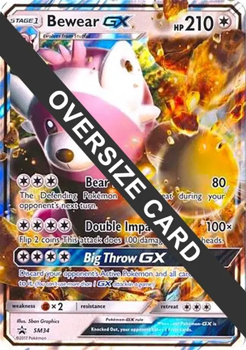 Bewear GX - SM34 (Black Star Promos) card art