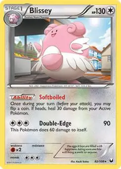 Blissey - 82/108 (Battle Arena Deck Exclusive) card art