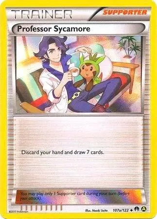 Professor Sycamore (Holofoil) card art