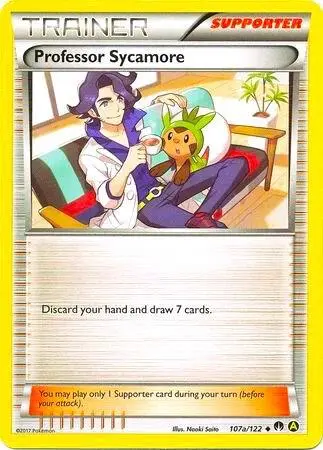 Professor Sycamore (Non-Holo) card art