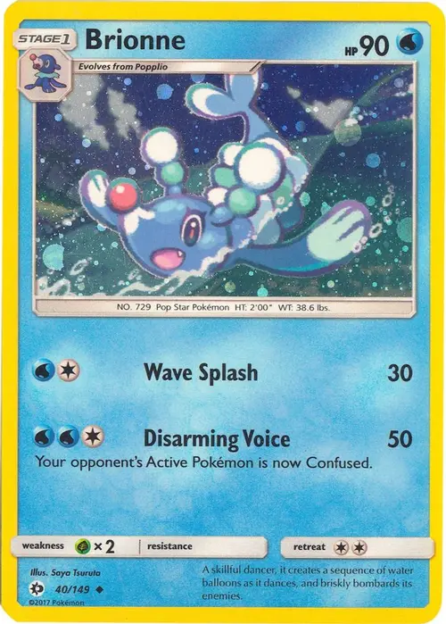 Brionne - 40/149 (Cosmos Holo) card art