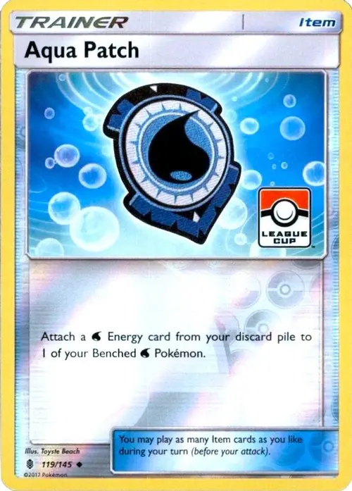 Aqua Patch - 119/145 (League Cup) card art