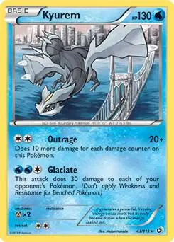 Kyurem 43/113 (BW Legendary Treasures) card art
