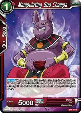 Manipulating God Champa card art