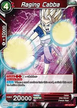 Raging Cabba card art