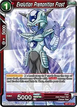 Evolution Premonition Frost card art