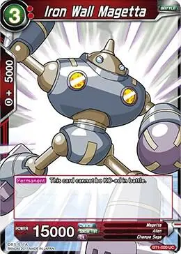 Iron Wall Magetta card art