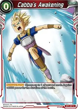 Cabba's Awakening (2017) card art