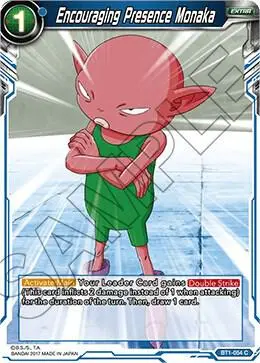 Encouraging Presence Monaka card art
