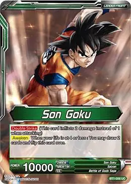 Son Goku // Super Saiyan God Son Goku card art