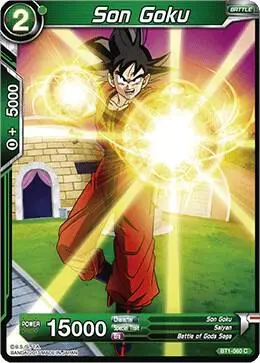 Son Goku card art