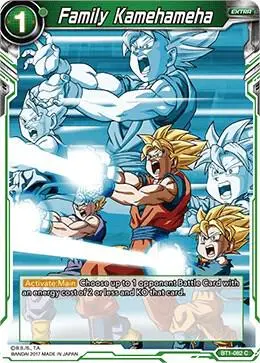 Family Kamehameha card art