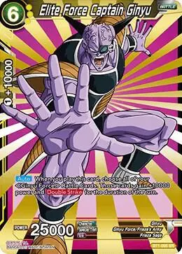 Elite Force Captain Ginyu card art