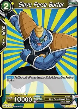 Ginyu Force Burter card art