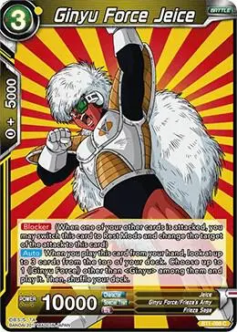 Ginyu Force Jeice card art