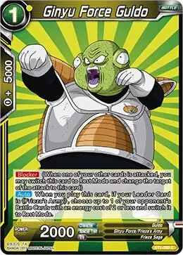 Ginyu Force Guldo card art