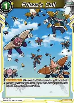 Frieza's Call (2017) card art