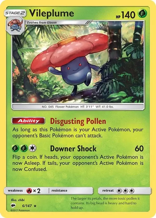 Vileplume card art