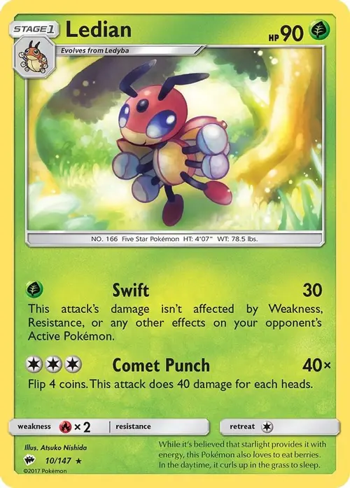 Ledian card art