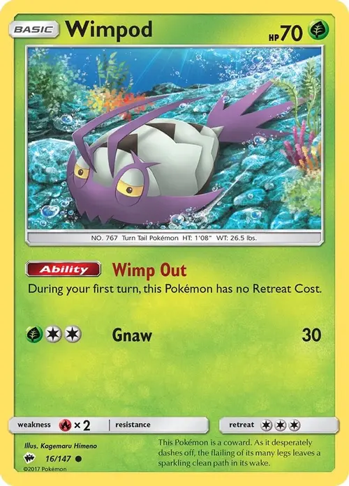 Wimpod card art