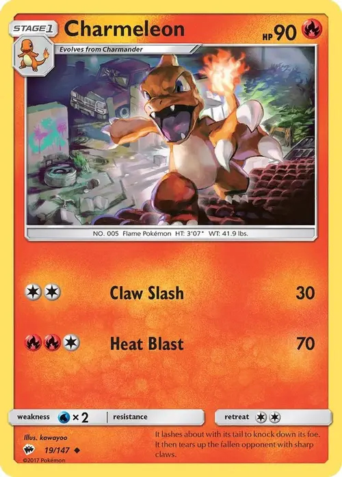 Charmeleon card art