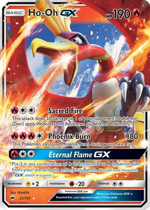 Ho-Oh GX card art