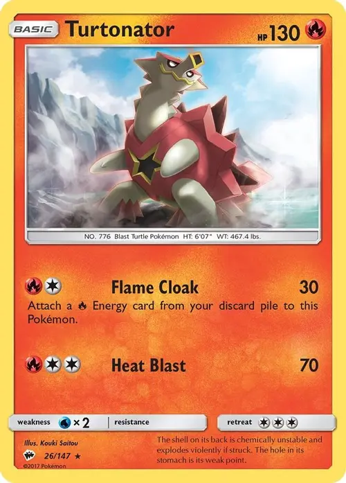 Turtonator card art