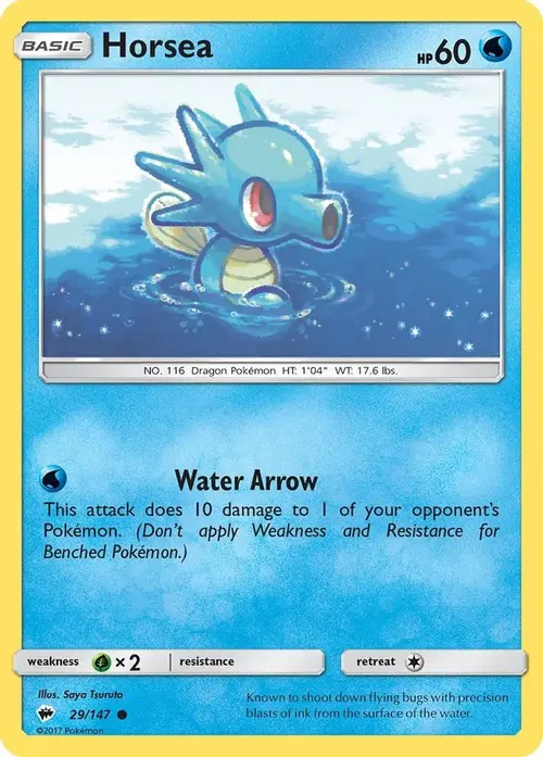 Horsea card art
