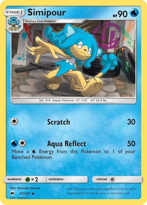 Simipour card art
