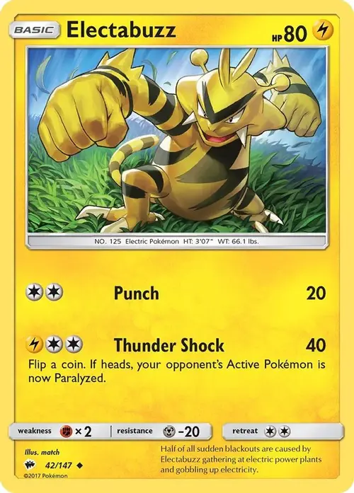 Electabuzz card art