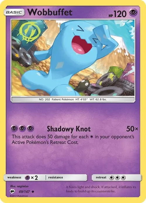 Wobbuffet card art