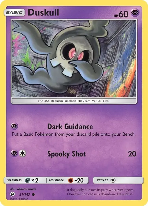 Duskull card art