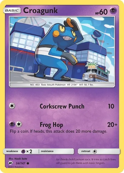 Croagunk card art