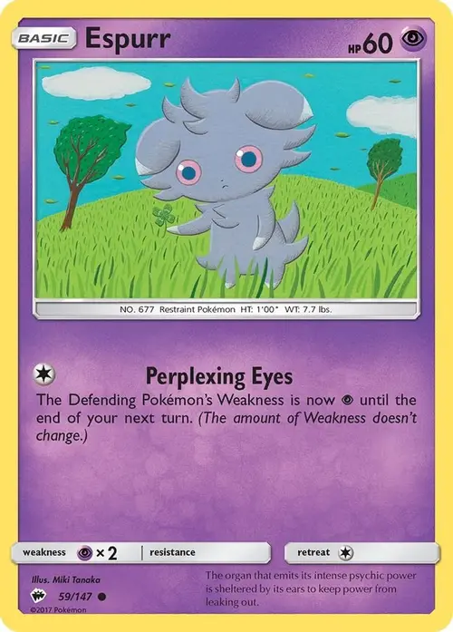 Espurr card art