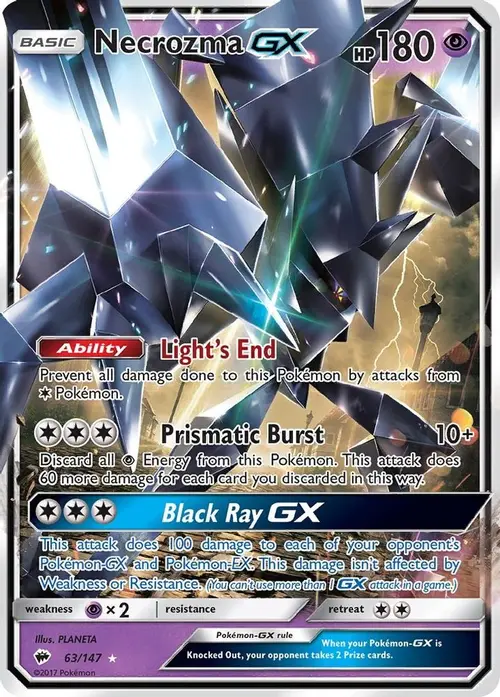 Necrozma GX card art