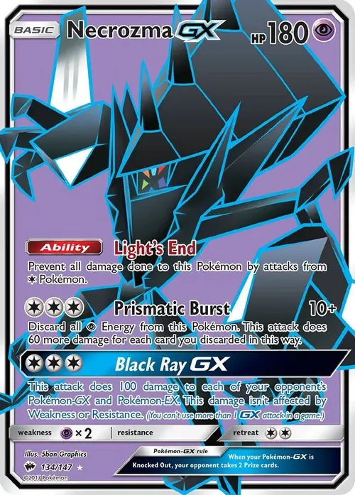 Necrozma GX (Full Art) card art