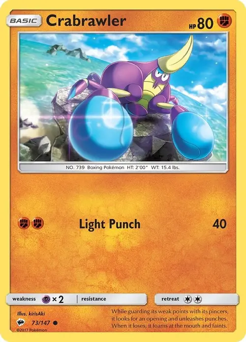 Crabrawler card art