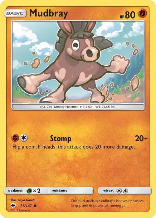 Mudbray card art