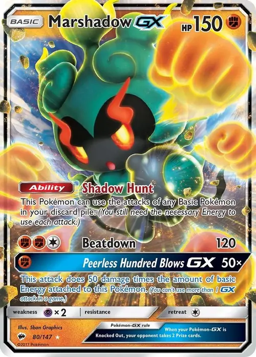 Marshadow GX card art