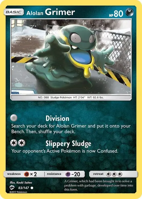 Alolan Grimer card art