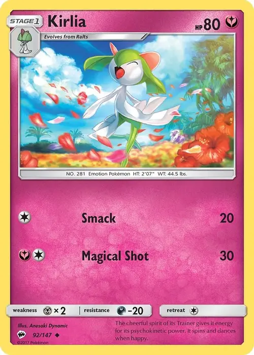Kirlia card art