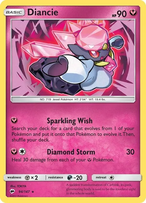 Diancie card art