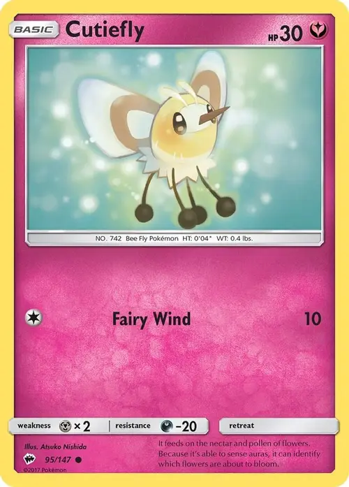 Cutiefly card art