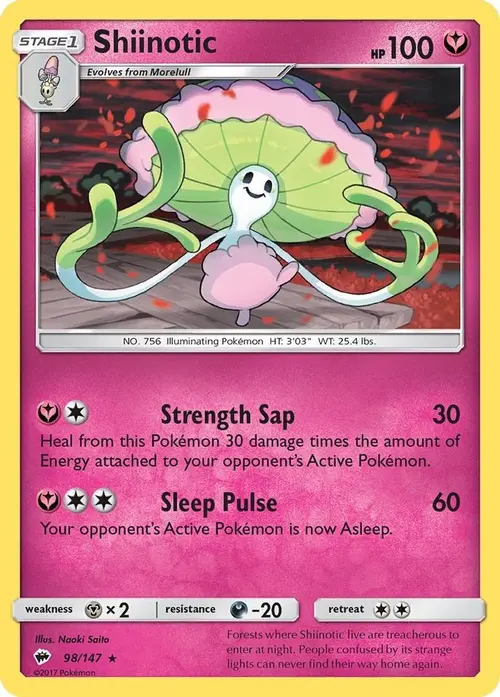 Shiinotic card art