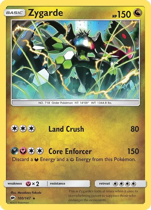 Zygarde card art